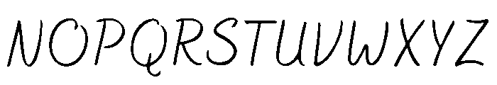 Bakerie Smooth Light Font UPPERCASE