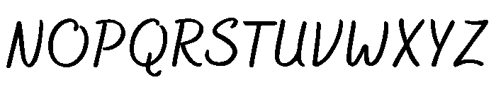 Bakerie Smooth Medium Font UPPERCASE