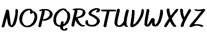 Bakerie Smooth Wide Black Font UPPERCASE