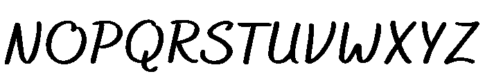 Bakerie Smooth Wide Bold Font UPPERCASE