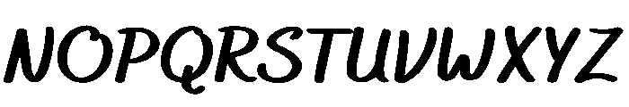 Bakerie Smooth Wide Heavy Font UPPERCASE