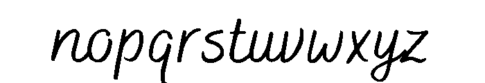 Bakerie Smooth Wide Regular Font LOWERCASE