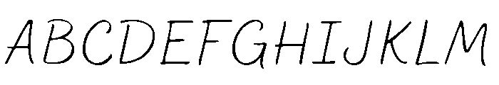Bakerie Smooth Wide Thin Font UPPERCASE