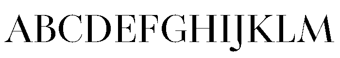 Balerno Serif Bold Font UPPERCASE