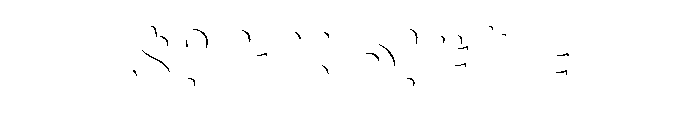 Bali Script Highlight Font OTHER CHARS