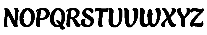 Bali Script Regular Font UPPERCASE