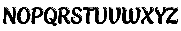 Bali Script Shine Font UPPERCASE