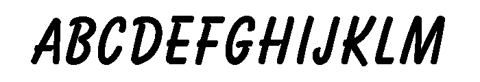Balloon Bold Font UPPERCASE
