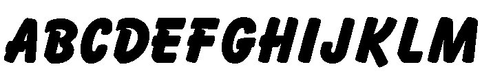 Balloon Extra Bold Font UPPERCASE