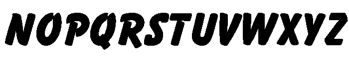 Balloon Extra Bold Font LOWERCASE