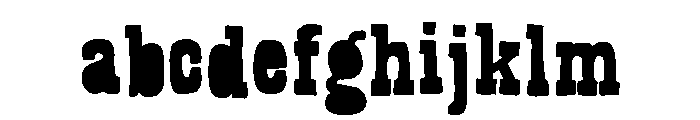 Bandoliers Dizzy FONT