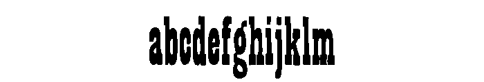 Bandoliers Slim FONT