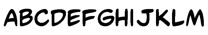 Bang Zoom! Bold Font UPPERCASE