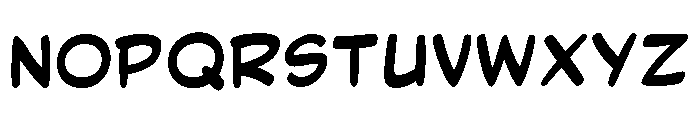 Bang Zoom! Bold Font UPPERCASE