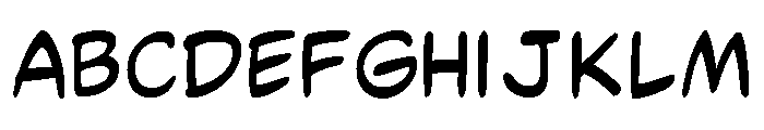 Bang Zoom! Regular Font UPPERCASE