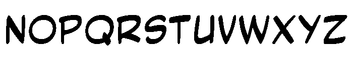 Bang Zoom! Regular Font UPPERCASE