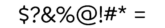 Bangersfield Light Font OTHER CHARS