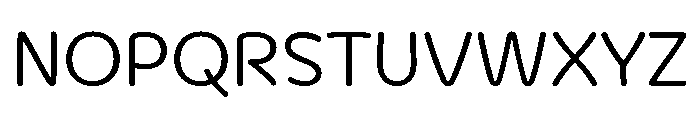 Bangersfield Light Font UPPERCASE