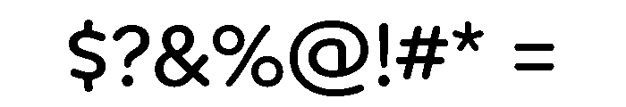 Bangersfield Regular Font OTHER CHARS
