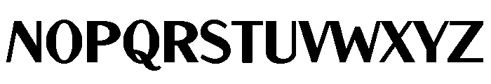 Bannock Brae Gothic Regular Font LOWERCASE