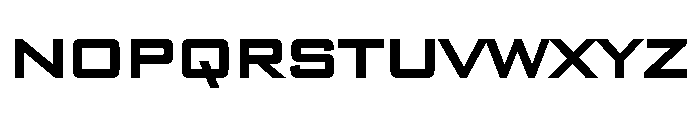 Banque Gothique Bold Font LOWERCASE
