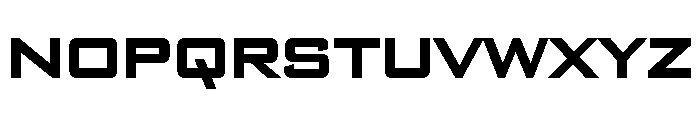 Banque Gothique Extra Bold Font UPPERCASE