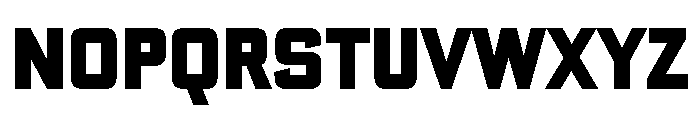 Banque Gothique Extra Condensed Extra Bold Font UPPERCASE