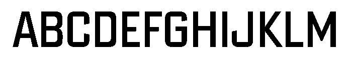 Banque Gothique Extra Condensed Light Font UPPERCASE