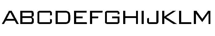 Banque Gothique Light Font UPPERCASE