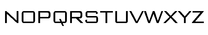 Banque Gothique Light Font UPPERCASE