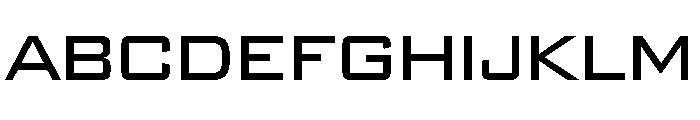 Banque Gothique Medium Font UPPERCASE