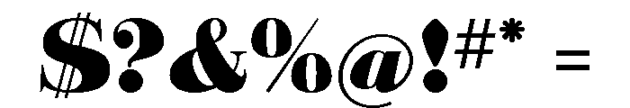 Barabajagal Regular Font OTHER CHARS