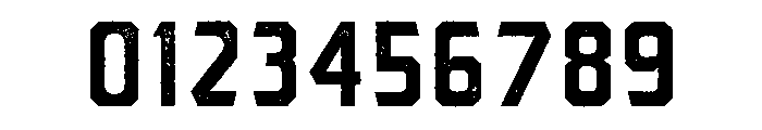 Bartender Sans Pressed Regular Font OTHER CHARS