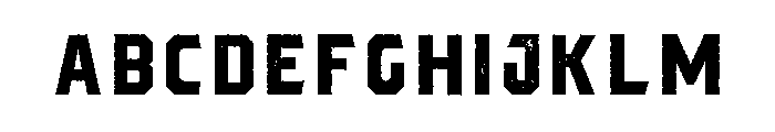 Bartender Sans Pressed Regular FONT