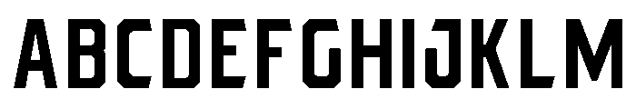 Bartender Sans Regular Font UPPERCASE