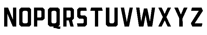 Bartender Sans Regular Font UPPERCASE