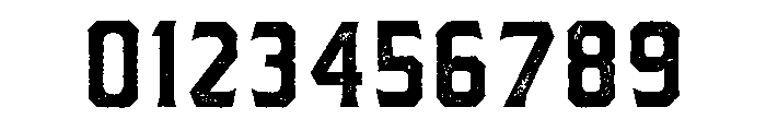Bartender Serif Pressed Regular Font OTHER CHARS