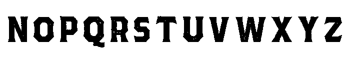 Bartender Serif Pressed Regular Font LOWERCASE