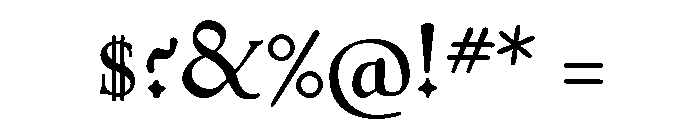 Basel Roman Regular Font OTHER CHARS