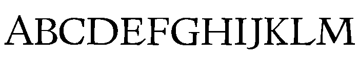 Basel Roman Regular Font UPPERCASE