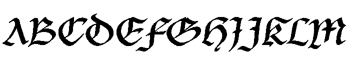 Bastyan Regular Font UPPERCASE