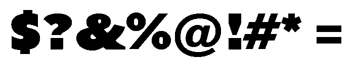 Basuto Regular Font OTHER CHARS
