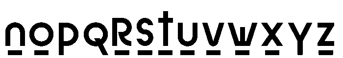Bauhaus Bayer Fonetik Font UPPERCASE