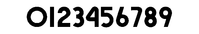 Bauhaus Bayer Universal Font OTHER CHARS