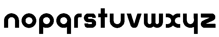 Bauhaus Bayer Universal Font LOWERCASE