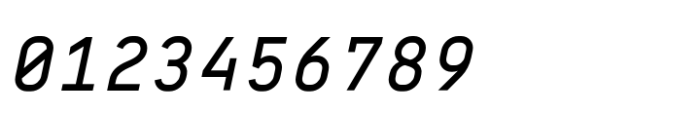 BB Manual Monoâ€“â‰¤â€šÃ„Ã»â€”Ã» (Pro) Text Semi Medium Italic Font OTHER CHARS
