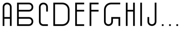 BB Standard 40 Font UPPERCASE