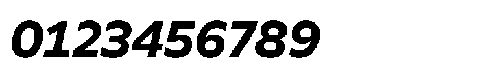 BBKV Base Bold Slanted Font OTHER CHARS