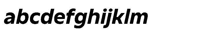 BBKV Base Bold Slanted FONT