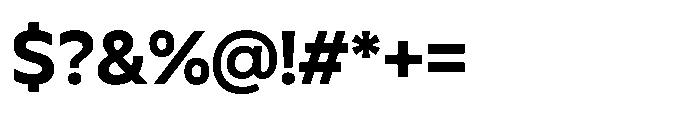 BBKV Base Bold Font OTHER CHARS